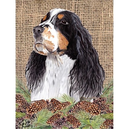 CAROLINES TREASURES Springer Spaniel Flag - Garden Size SC9048GF